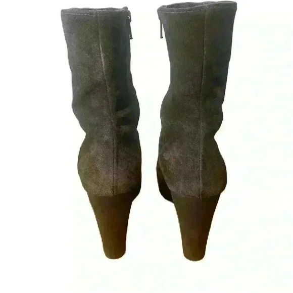 C la CANADIENNE High Heel Women’s Bootie. Brown. Size 10M Handcrafted in Canada. - Picture 9 of 16